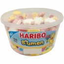 Haribo Bunte Blumen 6er Pack (6x150 Stk Runddose) + usy Block