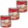 Jeden Tag Cashews pikant gewürzt Cashewkerne  3er Pack (3x150g Dose) + usy Block