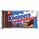 Knoppers Riegel Dark 6er Pack (6x200g Packung) + usy Block