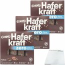 Corny Haferkraft Zero Kakao Hafer-Kakao-Riegel 3er Pack...