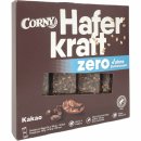 Corny Haferkraft Zero Kakao Hafer-Kakao-Riegel 6er Pack (24x35g Riegel) + usy Block