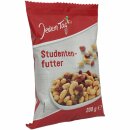 Jeden Tag Studentenfutter mit Rosinen 3er Pack (3x200g Packung) + usy Block