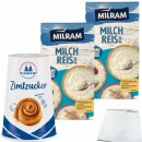 Milram Milchreis pur (2x1kg Packung) + Diamant Zimtzucker...