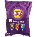 Lays Chips 15 Party Mix 3 Sorten (15x27,5g Beutel)
