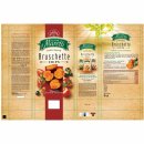 Maretti Bruschette Chips Tomato Olives & Oregano Brotchips 6er Pack (6x150g Packung) + usy Block