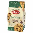 Delacre Cookies Kekse mit Schokoladenstückchen 6er Pack (6x136g Packung) + usy Block