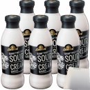Löwensenf Sanftmütige Sour Cream Sauce Grillsauce Sauercream 6er Pack (6x230ml Flasche) + usy Block