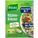 Knorr Salat Krönung Küchenkräuter 3x5er (15x8g Tüten) + usy Block