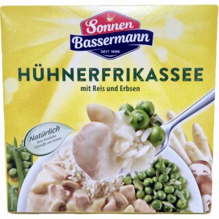 Sonnen Bassermann Hühnerfrikassee mit Reis und Erbsen (400g Packung)