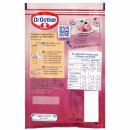 Dr. Oetker Paradies Creme Amarena Kirsch Geschmack schmeckt locker-leicht und cremig 12er Pack (12x56g Beutel) + usy Block