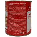 Jeden Tag Ravioli mit fleischhaltiger Füllung in Bolognesesauce 3er Pack (3x800g Dose) + usy Block