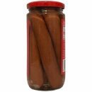 Jeden Tag Schinkenwürstchen 3er Pack (3x 5x50g Glas) + usy Block