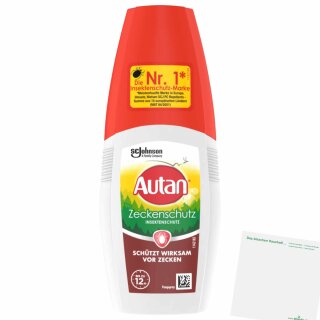 Autan Zeckenschutz Insektenschutz (100ml Pumpspray) + usy Block