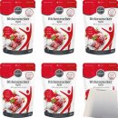 Borchers Birkenzucker Xylit 40% weniger Kalorien als Zucker 6er Pack (6x300g Packung) + usy Block
