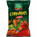 funny-frisch Cornados Paprika Style 3er Pack (3x80g Packung) + usy Block