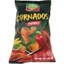funny-frisch Cornados Paprika Style 6er Pack (6x80g Packung) + usy Block