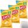 Lorenz Chips Crunchips Cheese & Onion Kartoffelchips 3er Pack (3x150g Packung) + usy Block