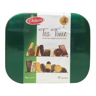 Delacre Tea Time Gebäckmischung 1000g MHD 02.2023 Restposten Sonderpreis
