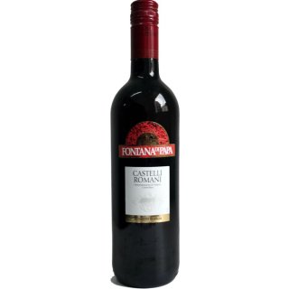 Fontana di Papa Castelli romani rosso italienischer Rotwein (0,75l Flasche)