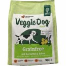 VeggieDog Adult Grainfree mit Kartoffel & Erbse 6er Pack (6x900g Packung) + usy Block