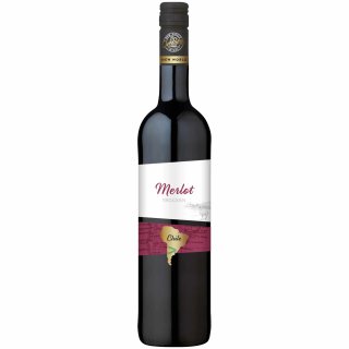 OverSeas Chile Merlot Rotwein trocken 12,5% vol. (0,75 Liter Flasche)