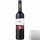 OverSeas Chile Merlot Rotwein trocken 12,5% vol. (0,75 Liter Flasche) + usy Block