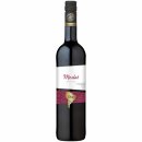 OverSeas Chile Merlot Rotwein trocken 12,5% vol. 3er Pack (3x0,75 Liter Flasche) + usy Block