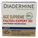 Diadermine Nachtpflege Age Supreme Falten Expert 3D 3er Pack (3x50ml Packung) + usy Block