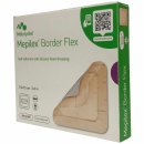 Mölnlycke Mepilex Border Flex selbsthaftender Schaumverband 7,5x7,5 cm (5 Stück Packung)