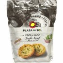 Plaza del Sol Geröstetes Brot mit Knoblauch und Petersilie Pan Con Ajo 3er Pack (3x150g Packung) + usy Block