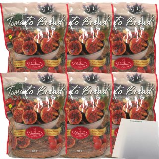 Valentina Pan con Tomate Geröstetes Brot mit Tomate und Oregano 6er Pack (6x150g Beutel) + usy Block