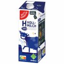 Gut&Günstig H-Milch Vollmilch 3,5% Fett 6er Pack (6x1 Liter Packung) + usy Block