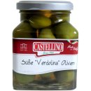 Castellino sizilianische grüne Oliven (314ml Glas)