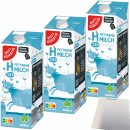 Gut&Günstig Fettarme H-Milch 1,5% Fett ohne Gentechnik 3er Pack (3x1 Liter Packung) + usy Block