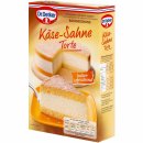 Dr. Oetker Käse-Sahne Torte Backmischung VPE (8x385g Packung) + usy Block