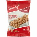 Jeden Tag Erdnüsse Pikant Gewürzt 6er Pack (6x150g Packung) + usy Block