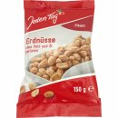 Jeden Tag Erdnüsse Pikant Gewürzt 6er Pack (6x150g Packung) + usy Block
