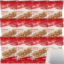 Jeden Tag Erdnüsse Pikant Gewürzt 12er Pack (12x150g Packung) + usy Block