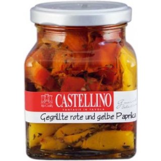 Castellino gegrillte Paprika (314ml Glas)
