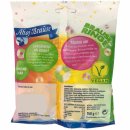 Ahoj-Brause Brause Ringe soft Prickelnd-Saure Fruchtgummi-Ringe mit Brause ummantelt 16er Pack (16x150g Tüte) + usy Block