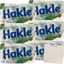 Hakle Toilettenpapier Naturel mit Gras 4-lagig 6er Pack...