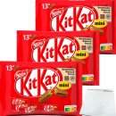 Nestle KitKat Mini, 13 Knusperwaffeln 3er Pack (3x217g...