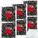 Red Band Schwarze Juwelen holländische softe Salzlakritz 6er Pack (6x500g Beutel) + usy Block