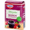 Dr. Oetker Gelierzucker für Beeren Konfitüre und Gelee 6er Pack (6x500g Packung) + usy Block