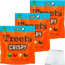 Treets Crispy Linsen 3er Pack (3x255g Packung) + usy Block