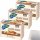 Wasa Vollkorn Knäckebrot kernig knusprig 100% Vollkorn reich an Ballaststoffen 3er Pack (3x260g Packung) + usy Block