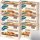 Wasa Vollkorn Knäckebrot kernig knusprig 100% Vollkorn reich an Ballaststoffen 6er Pack (6x260g Packung) + usy Block