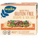 Wasa Knäckebrot Gluten und Laktosefrei mit Sesam und Meersalz VPE (10x240g Packung) + usy Block