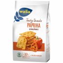 Wasa Tasty Snacks Paprika Crackers 3er Pack (3x150g Packung) + usy Block