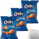 Croky Chips Paprika Kartoffelchips 3er Pack (3x175g...
